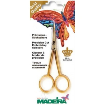 Izšūšanas izliektas šķēres Madeira 9476 нoжницы 55