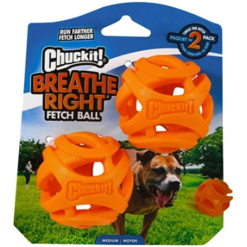ChuckIt! Breathe Right Fetch Ball M (6,4 cm) - mīk