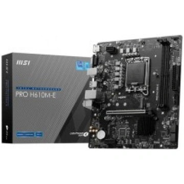 Mainboard|MSI|Intel H610|LGA1700|Micro-ATX|Memory 