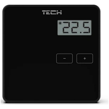 TECH Istabas termostats EU-294 V1, melns TECH Ster