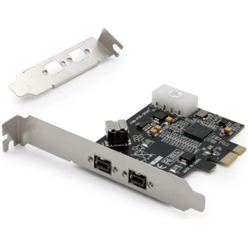 DIGITUS IEEE 1394b interfeisa karte, PCI-E, 3 port