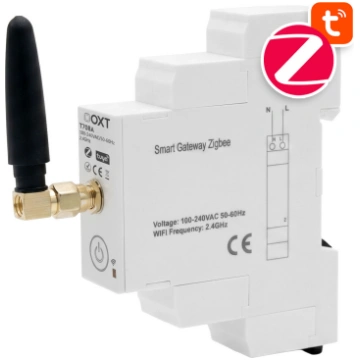 OXT ZigBee 3.0 bridge (centrāle) uz DIN sliedes ar