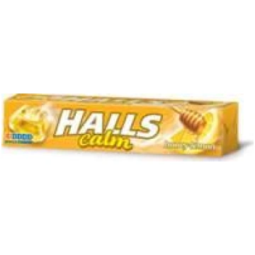 Ledenes HALLS Honey& Lemon (medus-citrona) 33.5g