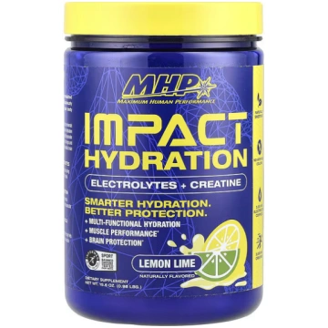 MHP, Impact Hydration, Electrolytes + Creatine, Le