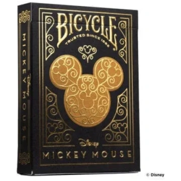 BICYCLE DISNEY MICKEY STANDARD INDEX BLACK/GOLD Br