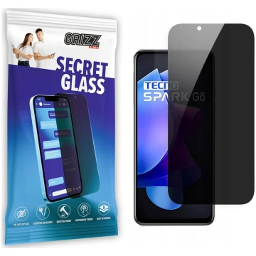 Rūdīta privātuma ekrāna aizsargstikls GrizzGlass S