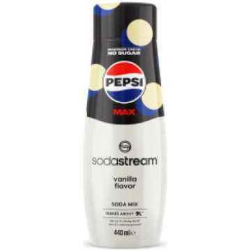 SodaStream sīrups Pepsi Max Vanilla, 440 ml - 1924