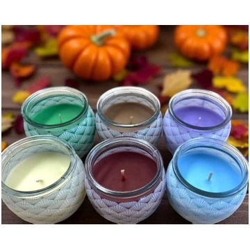 6 aromātisko sveču komplekts - rudens un ziemas ar
