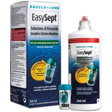 Easysept – Kontaktlēcu šķīdums, 360 ml, efektīva t