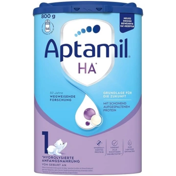 Aptamil HA 1 – sākotnējais piena maisījums no dzim