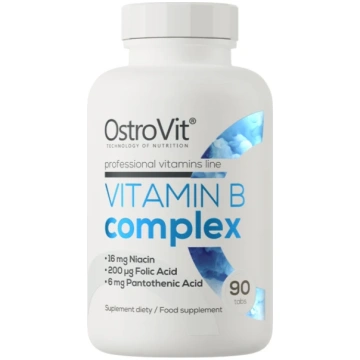 OstroVit Vitamin B Complex tabletes, 90 gb