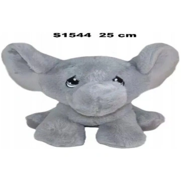Plīša zilonis 25cm - mīksta rotaļlieta bērniem Sun