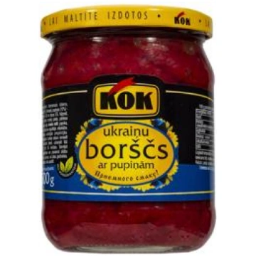 Ukraiņu borščs ar pupiņām KOK 500g