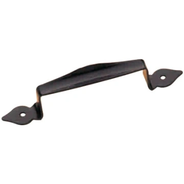 Maniglia stampata nera cuore 180mm art.1607 OMAD S