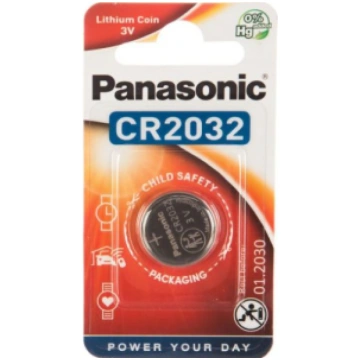 Panasonic CR2032-1BB Blistera iepakojumā 1gb. PANC