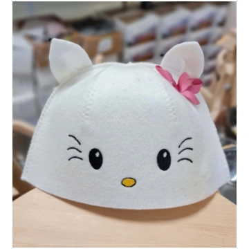 Pirts cepure bērniem "Hello Kitty", balta (x1)