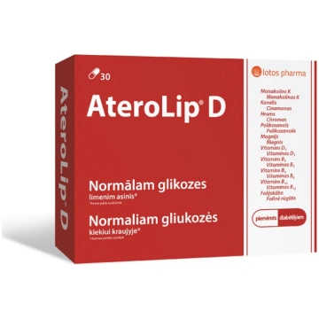 ATEROLIP D kapsulas N30