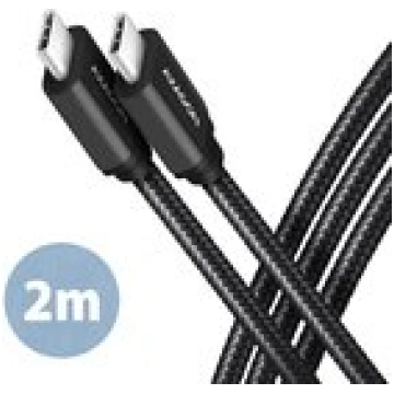 Axagon CABLE USB-C TO USB-C 2M 60W/BLACK BUCM3-CM2