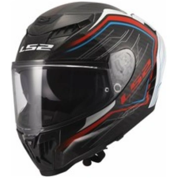 Casco Integrale Ls2 Ff807 Dragon Subic Bianco Blu 