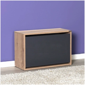 Apavu skapis, Hanah Home, SHC - 110, Light Walnut 
