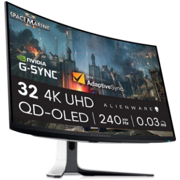 Spēļu monitors 31.6″ OLED 4K UHD 240 Hz AW3225QF 3