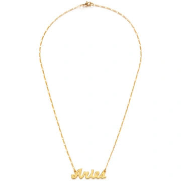 Zodiac Script Necklace - Libra Amano Studio