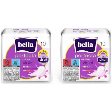 KUBARA Podpaski Perfecta Ultra Duo Violet 20 szt. 