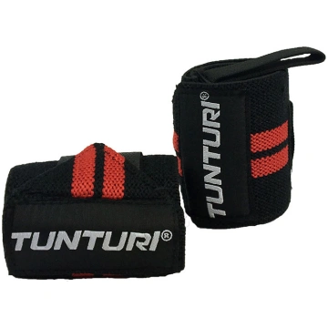 Tunturi Wrist Wraps, red 14TUSCF037