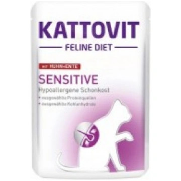 Kattovit Sensitive Ente diētiskā konservēta barība
