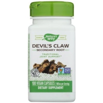 Devil"s Claw Secondary Root Nature"s Way 100 caps