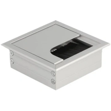 Delock Cable grommet for table mounting with brush