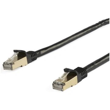STARTECH 7M CAT6A ETHERNET CABLE BLACK BLACK - SHI