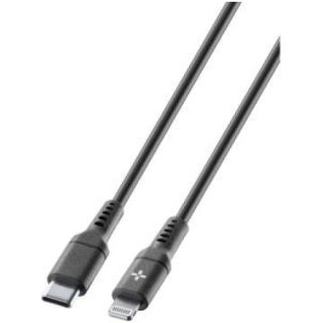 Cellularline Ploos Cavo USB-C a Lightning 1m Nero 