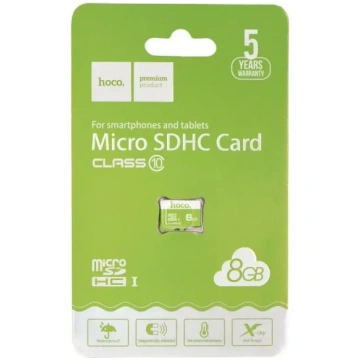 Hoco 8GB Class 10 microSD memory card 695753108579