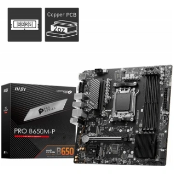 Mainboard|MSI|AMD B650|SAM5|Micro-ATX|Memory DDR5|