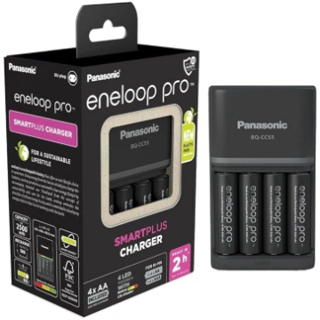 Panasonic eneloop SmartPlus Ladegerät für 1-4 AA/A
