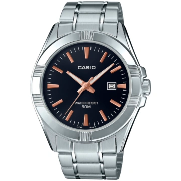 Pulkstenis CASIO vīriešu MTP-1308D-1A2 (48,9MM) | 