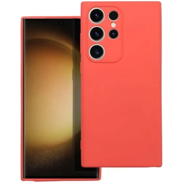 SILICONE case for SAMSUNG S23 Ultra peach | 590339