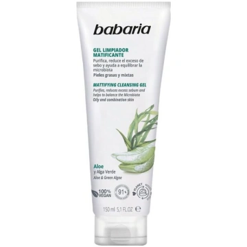 Aloe Vera matējoša sejas mazgāšanas gēls 150 ml Ba