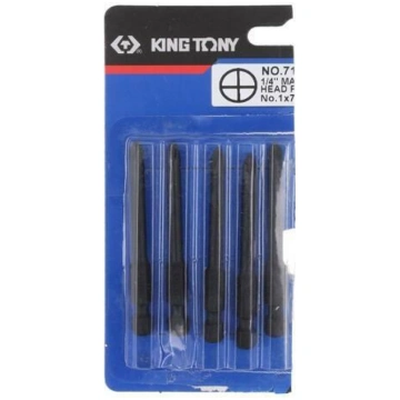 Screwdriver bit; Phillips; PH1; 1/4"; Overall len: