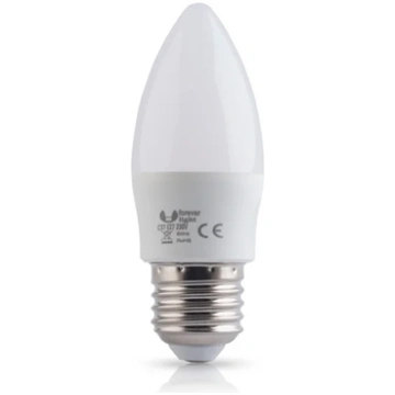 Bulb LED C37 E27 7W 230V warm white 61172 FOREVER
