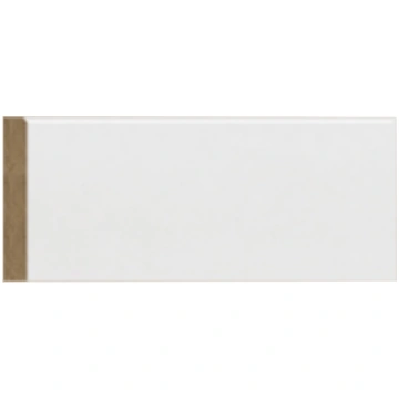 MDF grīdlīste 12x82.6 mm, 2.44 m, balta Cits