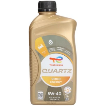 Motoreļļa Total Quartz 9000 Energy 5W-40 1L