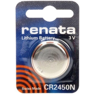 Battery: lithium | 3V | CR2450,coin | Batt.no: 1 |
