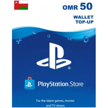 Omāna PSN 50 OMR Dāvanu Karte Sony