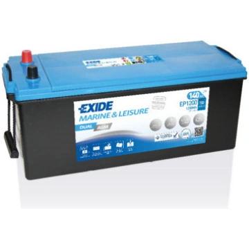 Startera akumulatoru baterija EXIDE Marine & Leisu