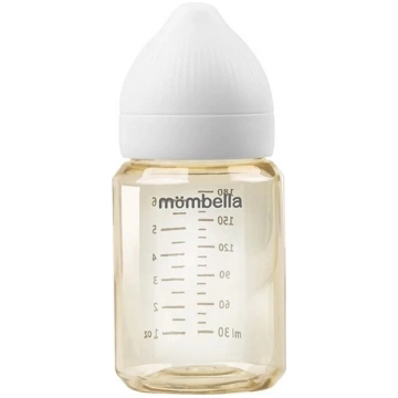 Mombella pudelīte Classic, 180 ml, 0M+, PPSU