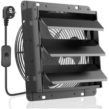 Hg Power 250 mm izplūdes ventilators Rūpnieciskais