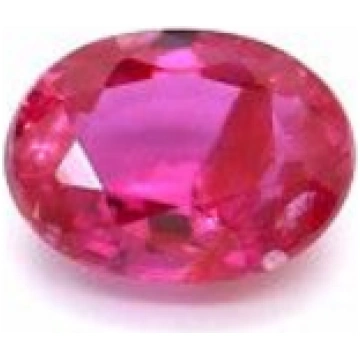0.19 carat RED BRILLIANTSTEP cut Oval Rubinas