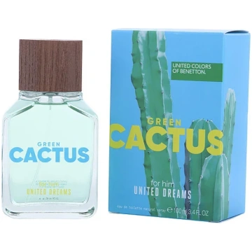Benetton United Dreams Green Cactus Tualetes ūdens